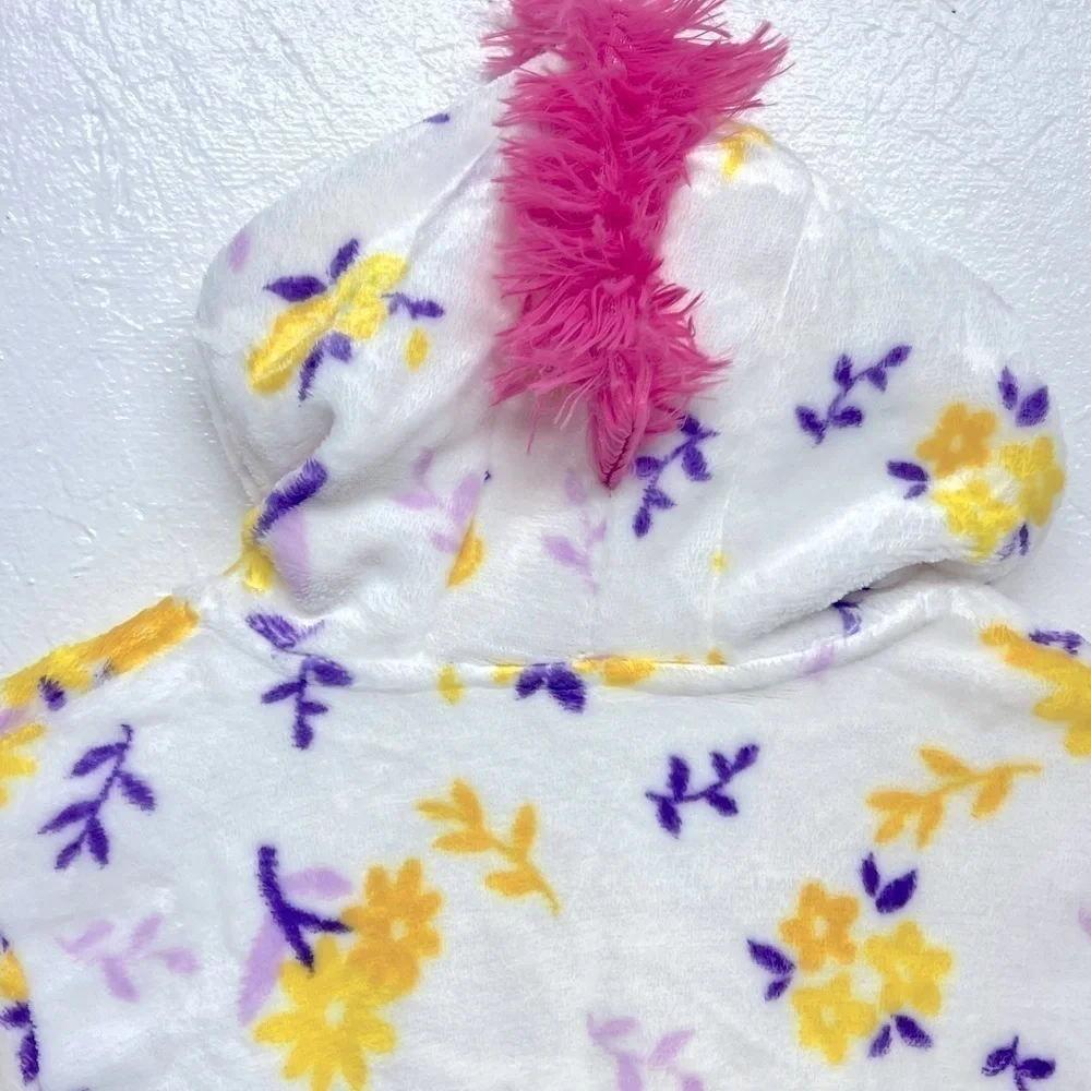 𝅺GIRLS Hooded Unicorn Robe